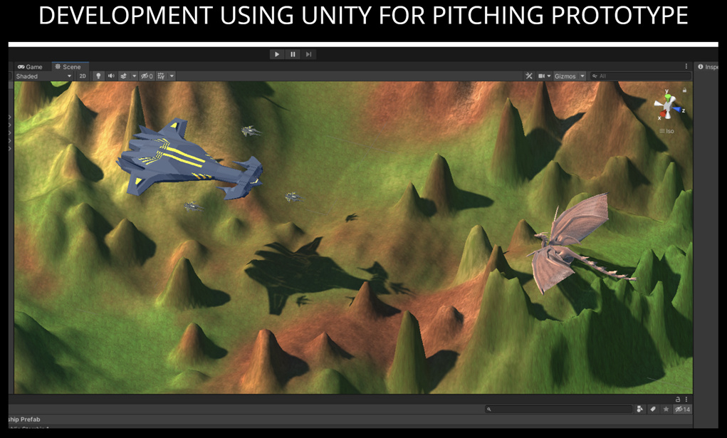Starship Universe: development screenshot